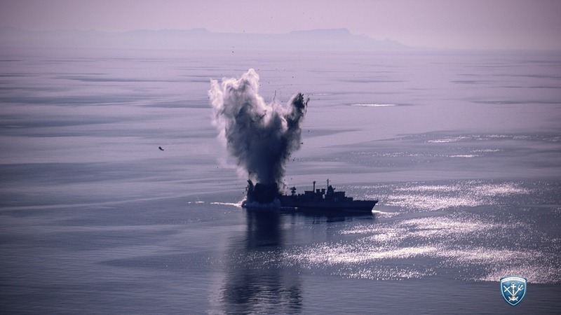 SPIKE NLOS και ER: Επιτυχείς βολές αποδοχής στο Κρητικό Πέλαγος – Βυθίστηκε η παροπλισμένη φρεγάτα «ΜΠΟΥΜΠΟΥΛΙΝΑ» 5 27