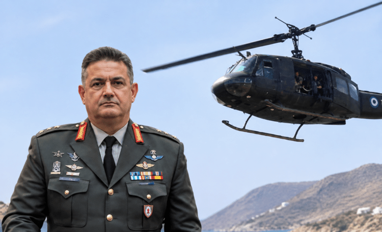 Στο Ελικόπτερο της Α.Σ Επέβαινε και ο Διοικητής της 80 ΑΔΤΕ 1 Στο Ελικόπτερο της Α.Σ Επέβαινε και ο Διοικητής της 80 ΑΔΤΕ