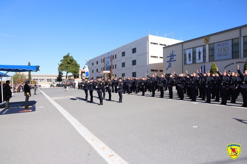 ΣΣΑΣ: Ορκίστηκαν 165 πρωτοετείς μαθητές και μαθήτριες στη Θεσσαλονίκη 8 Orkomosia Protoeton Mathiton trion tis SSAS 261024 006