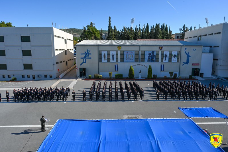 ΣΣΑΣ: Ορκίστηκαν 165 πρωτοετείς μαθητές και μαθήτριες στη Θεσσαλονίκη 7 Orkomosia Protoeton Mathiton trion tis SSAS 261024 007