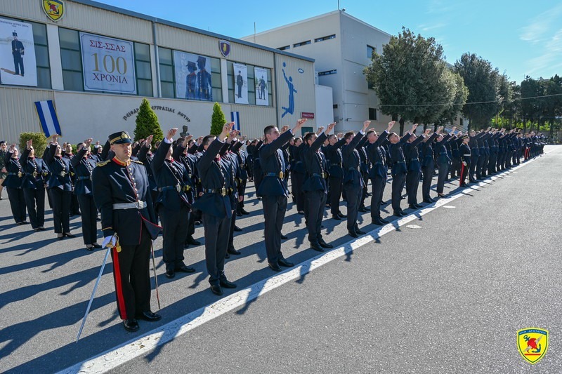 ΣΣΑΣ: Ορκίστηκαν 165 πρωτοετείς μαθητές και μαθήτριες στη Θεσσαλονίκη 6 Orkomosia Protoeton Mathiton trion tis SSAS 261024 009