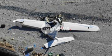 Πτώση μονοκινητήριου στην Πιερία: Έμπειροι πιλότοι οι δύο νεκροί – Τι εξετάζουν οι Αρχές