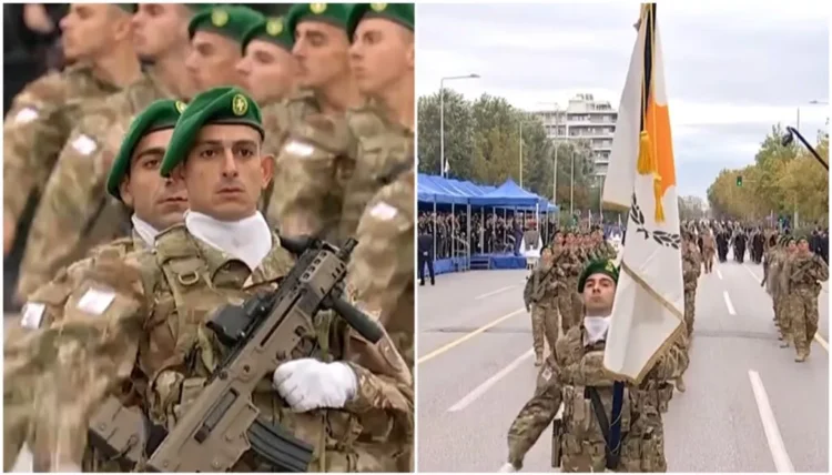 Κύπριοι καταδρομείς και βατραχάνθρωποι στην παρέλαση της Θεσσαλονίκης & Bετεράνοι του 1974 (video) 1 Κύπριοι καταδρομείς και βατραχάνθρωποι στην παρέλαση της Θεσσαλονίκης & Bετεράνοι του 1974 (video)