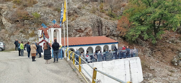 Προεόρτιος Εκκλησιασμός στον Ι.Ν.Αγ. Δημητρίου & Αγ. Γεωργίου στο Πομακοχώρι Σάτρες. 2 eaas 2 696x322 1