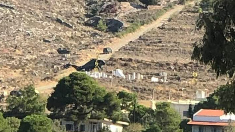 Κάλυμνος: Βαριά προσγείωση στρατιωτικού Huey – Σώο το τριμελές πλήρωμα 1 Κάλυμνος: Βαριά προσγείωση στρατιωτικού Huey – Σώο το τριμελές πλήρωμα